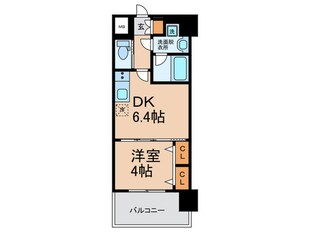 プレジオ布施ＥＵＲＯの物件間取画像